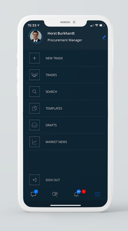 TradeCloud: Digitalizing the Commodities Trading Industry screenshot 1