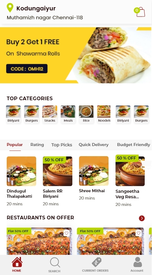 Foodigo screenshot 1