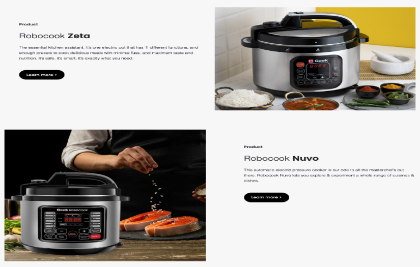 Geekrobocook screenshot 2