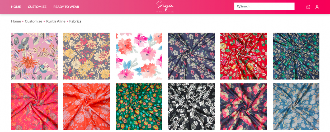 Custom Design E-commerce screenshot 5