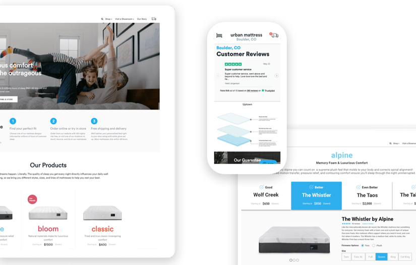 Urban Mattress screenshot 1