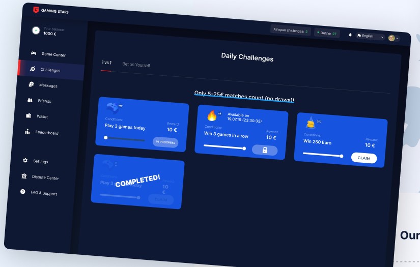 GAMING STARS screenshot 1