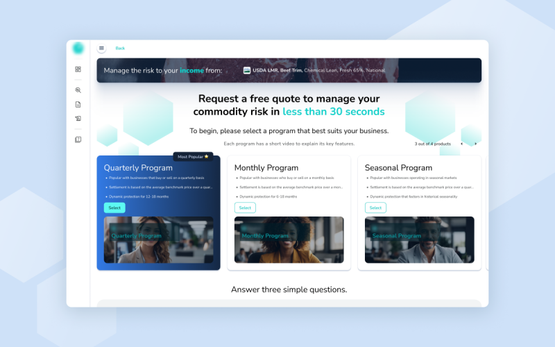 Risk management solution screenshot 3