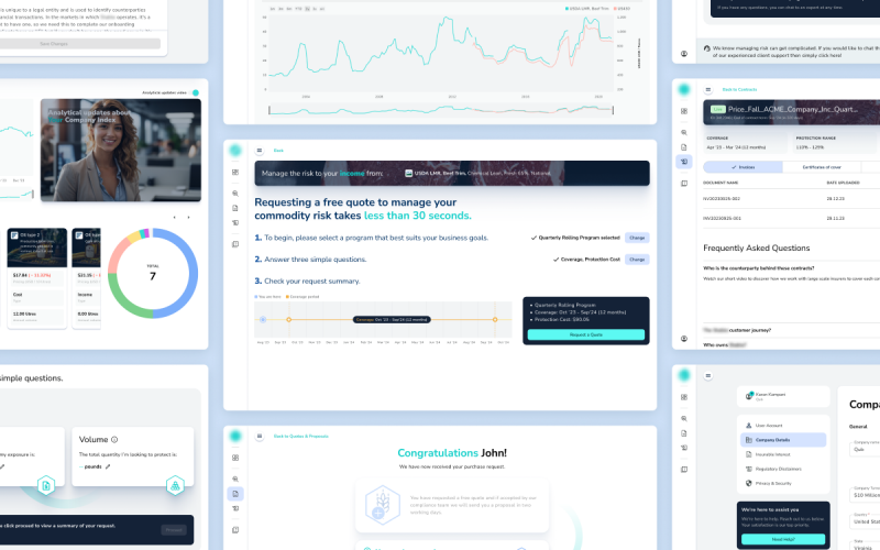 Risk management solution screenshot 1