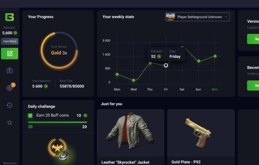 BUFF - Loyalty Program for Gamers screenshot 1