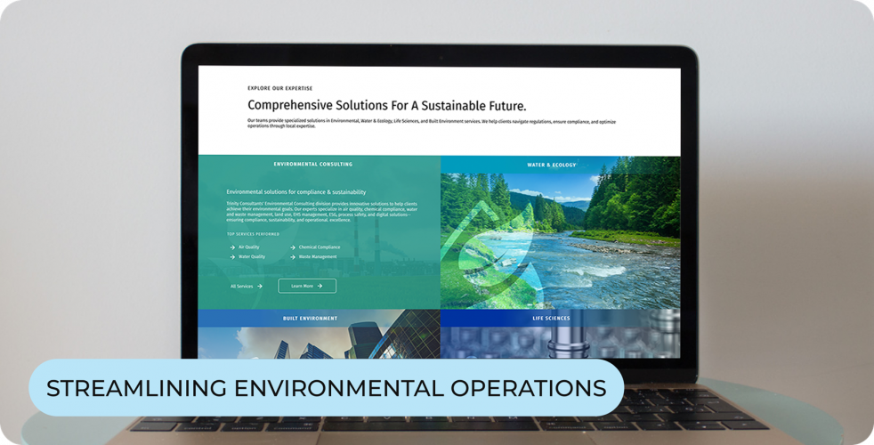 TRINITY CONSULTANTS WORDPRESS WEBSITE screenshot 3