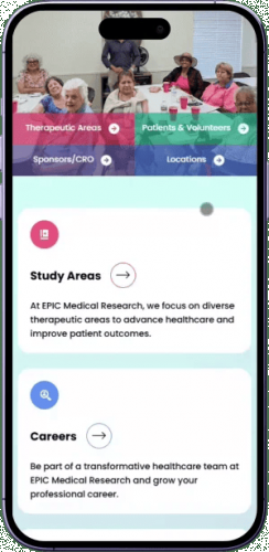 EPIC MEDICAL RESEARCH screenshot 1