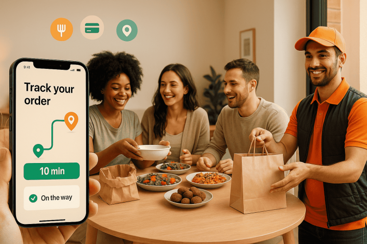 Food Delivery App screenshot 1