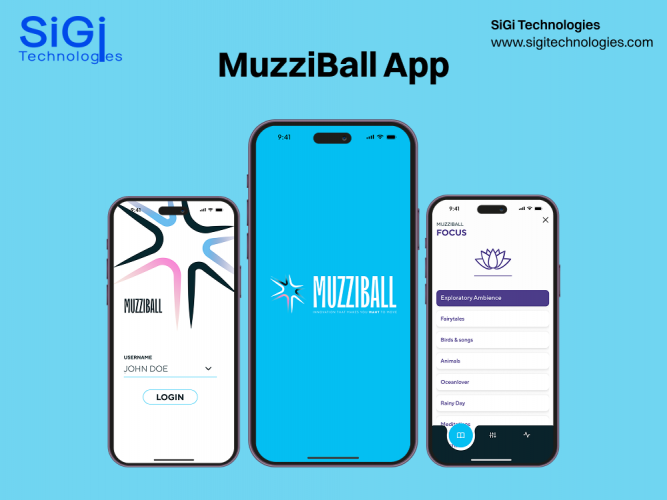 Muzzi Ball - Smart Music Therapy Ball Mobile Application (IoT-Enabled) screenshot 1