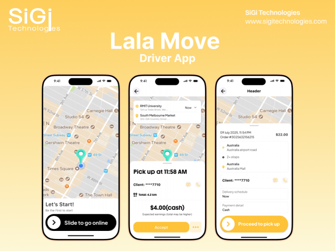 LalaMove – Commercial Vehicle & Goods Transportation Booking Application screenshot 1