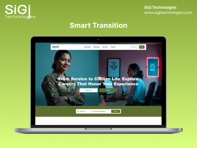 Smart Transition – Employment & Career Portal for Ex-Forces Personnel screenshot 1