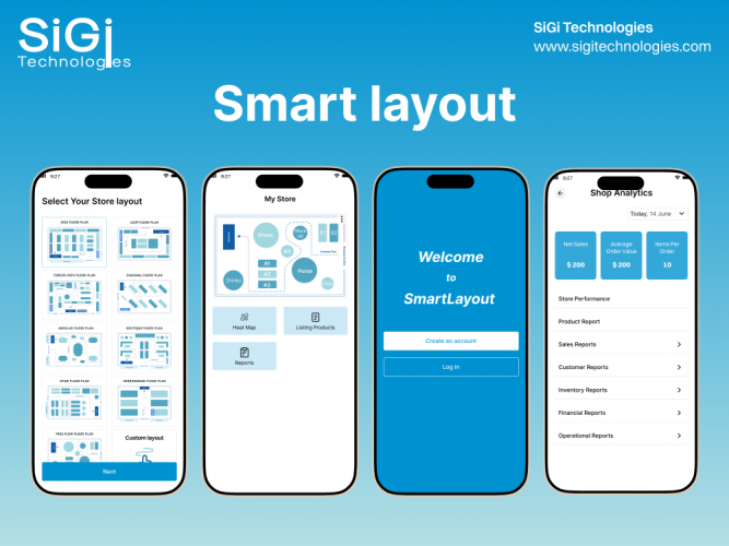 Smart Layout – Store Layout Optimization & Inventory Analytics Platform screenshot 1