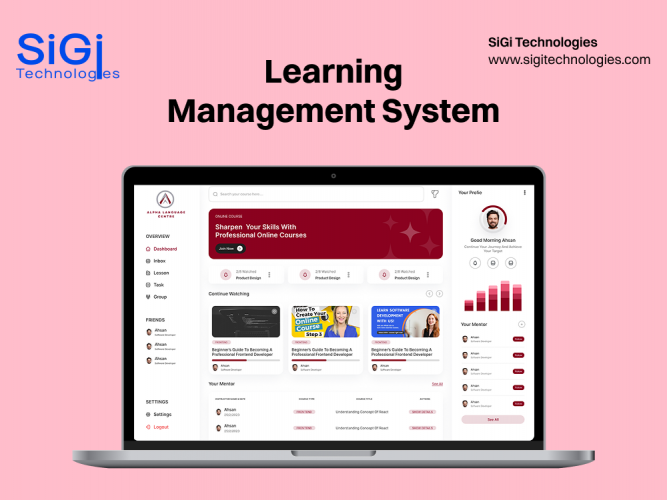 Alpha - Learning Management System – Online Education & Training Platform screenshot 1