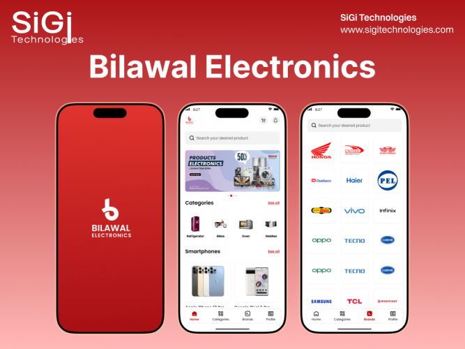 Bilawal Electronics – Online Electronics Store Mobile Application screenshot 1