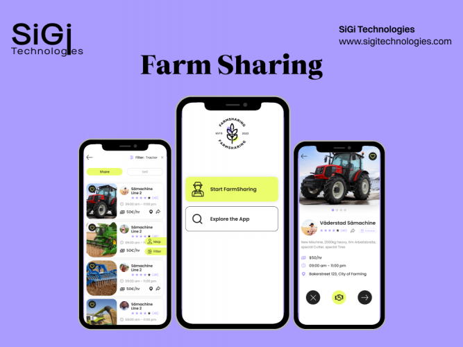 Farm Sharing – Agricultural Equipment & Farm-to-Farm Marketplace Platform screenshot 1