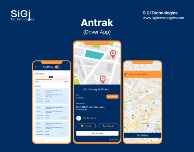 On-Demand Courier & Real-Time Package Delivery Ecosystem screenshot 1