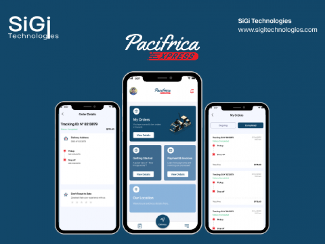 Pacifrica Express – Cross-Border Freight & Logistics Management Platform screenshot 1