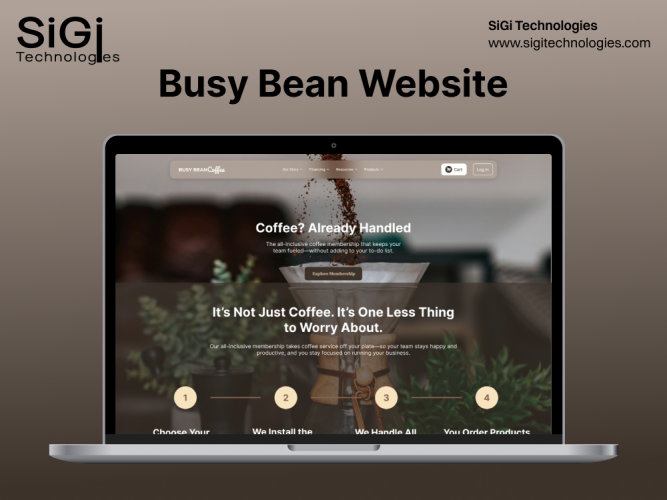 Busy Bean Coffee – B2B Coffee Buying & Machine Booking (subscription) Platform screenshot 1