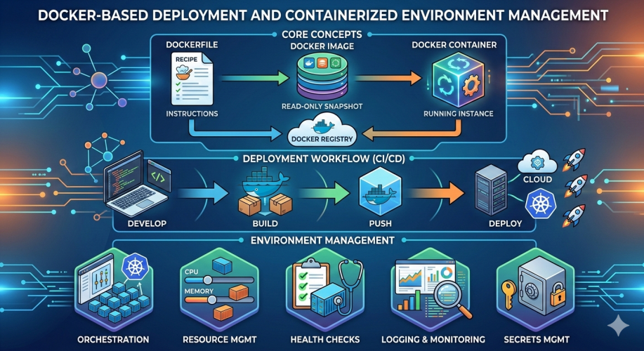 Docker-Based Deployment and Containerized Environment Management screenshot 1