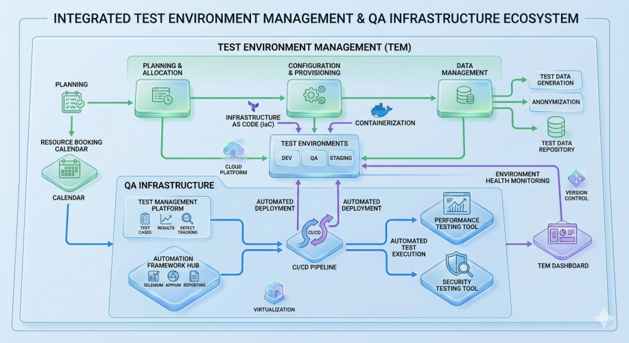 Test Environment Management & QA Infrastructure Setup screenshot 1