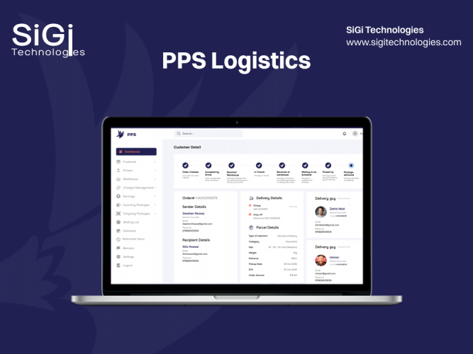 Logistics and Shipping Platform Infrastructure screenshot 1