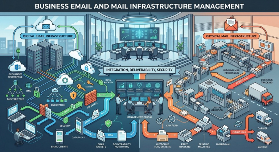 Business Email and Mail Infrastructure Management screenshot 1