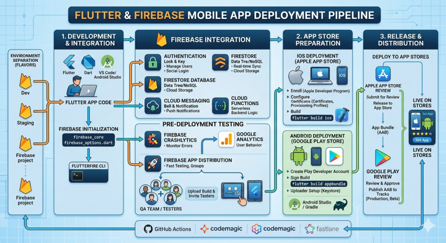 Firebase and Flutter Deployment for Mobile Applications screenshot 1