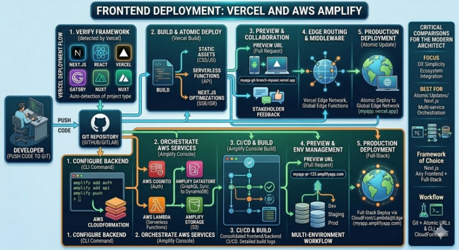 Frontend Deployment on Vercel and AWS Amplify screenshot 1