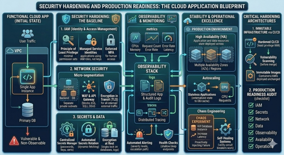 Security Hardening and Production Readiness for Cloud Applications screenshot 1
