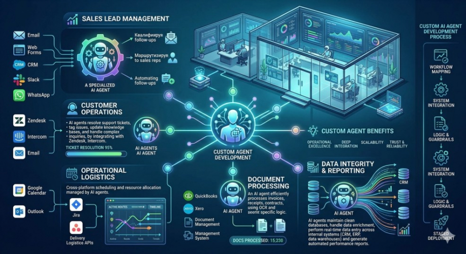 Custom AI Agent Development for Business Automation screenshot 1