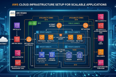 AWS Cloud Infrastructure Setup for Scalable Applications