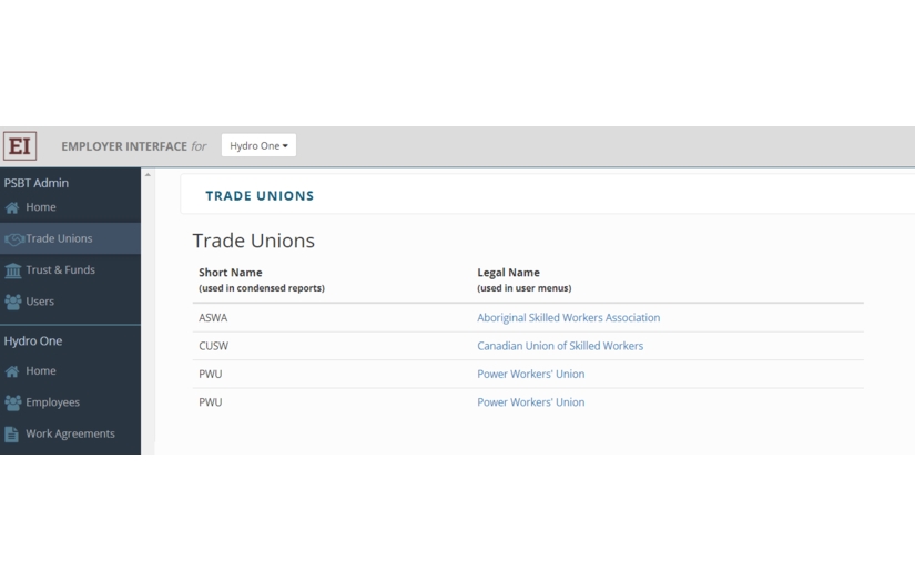 Canadian Union of Skilled Workers screenshot 1