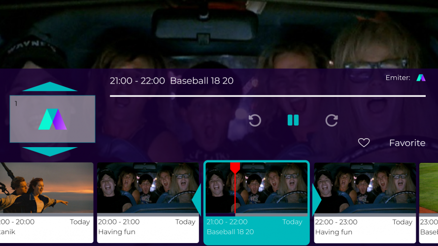 Adria Telekom - Smart TV Application screenshot 3