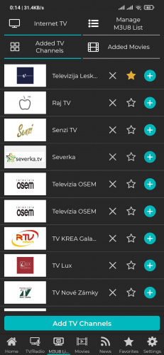 Adria Telekom - Smart TV Application screenshot 1