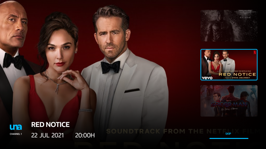 Una TV - Smart TV Application screenshot 1