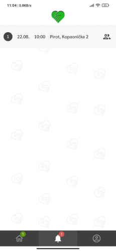 Odnesi Courir - Cross-Platform Application screenshot 1