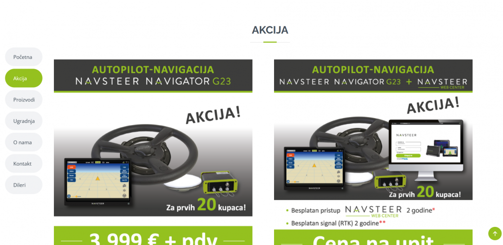 Navsteer - Web Platform & Tablet navigation screenshot 4
