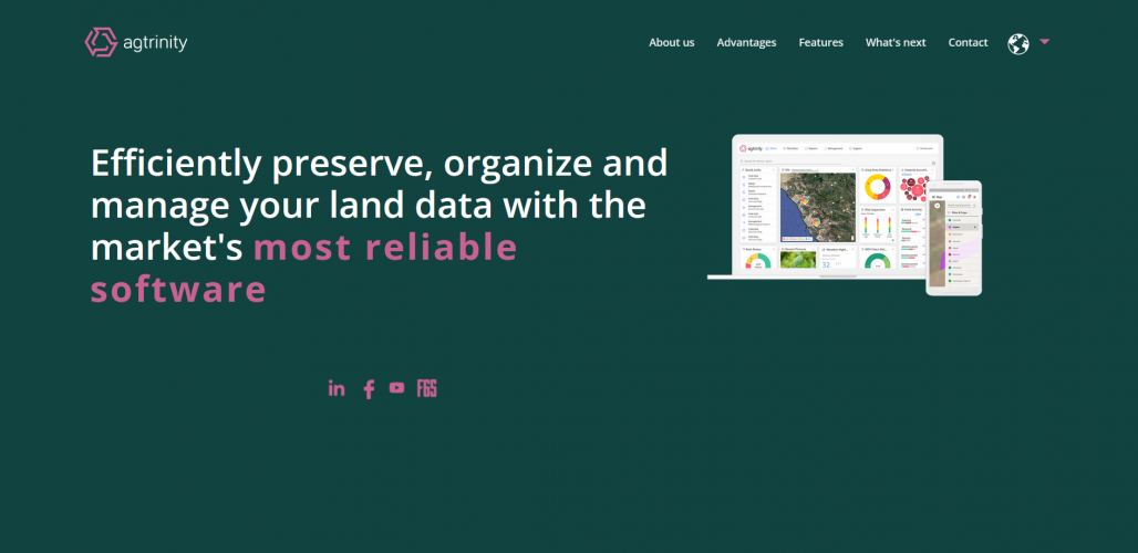 Agtrinity - Web Platform screenshot 1