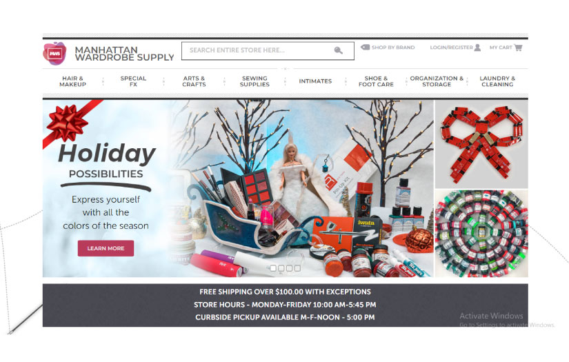 Manhattan Wardrobe Supplies screenshot 1