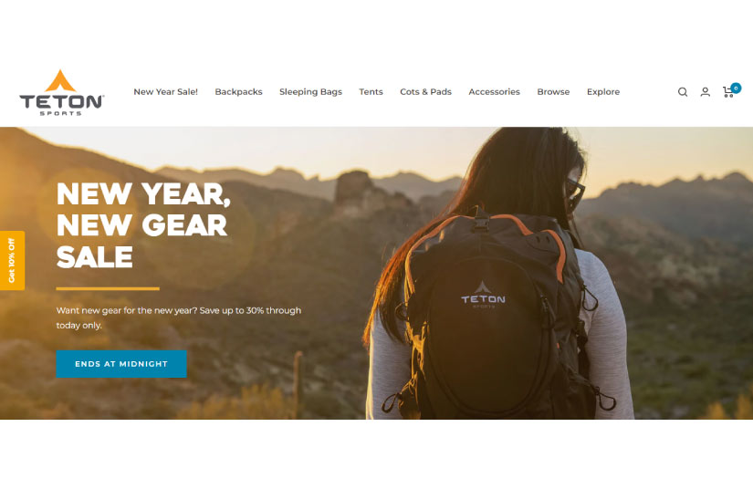 Teton Sports screenshot 1