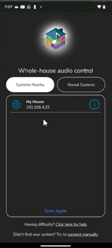 Home Audio App screenshot 1