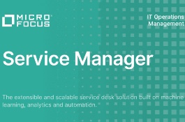 Micro Focus Service Manager implementation