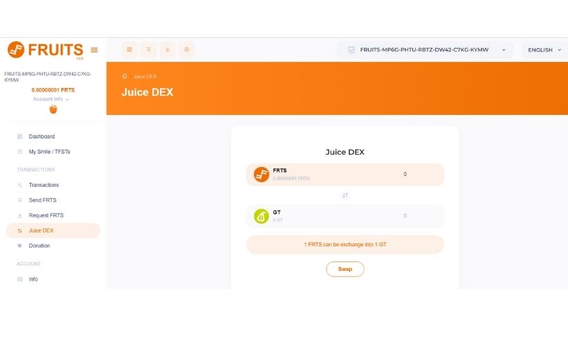 A Blockchain PoC Application with Various Function screenshot 1