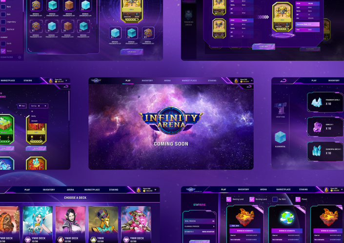 Engaging NFT Game for Mining & Card Battles screenshot 2