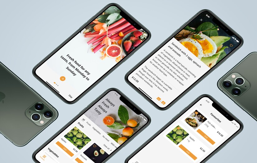 Food Delivery App screenshot 1