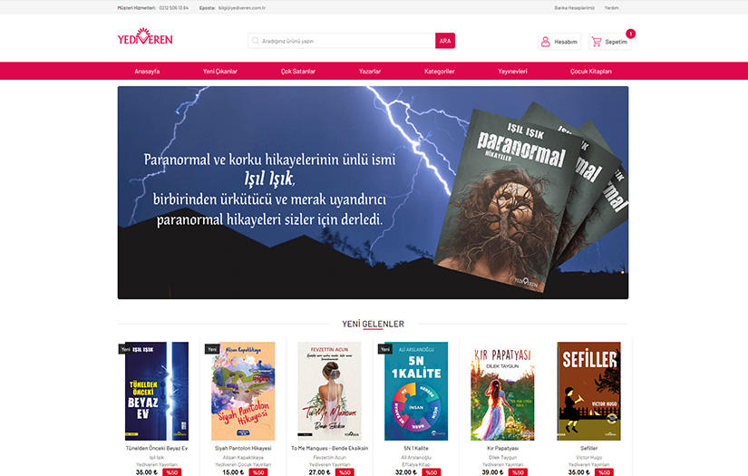 Yediveren Yayınları screenshot 2