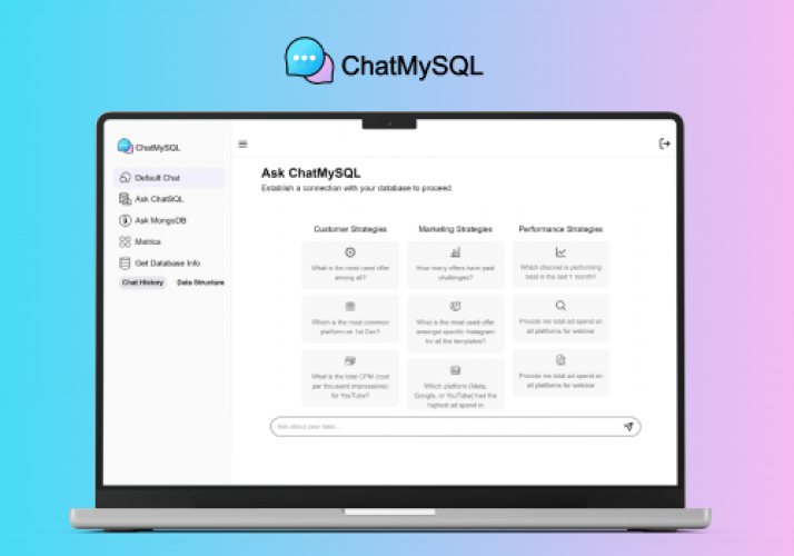 MySQL Chatbot: Talk to Your Database in Plain English screenshot 1