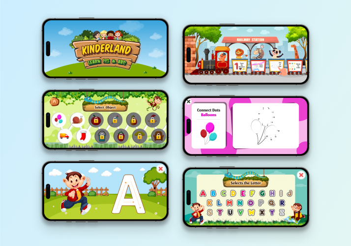 Kinderland: Learn 123 & ABC - Educational Mobile App for Kids 🎓 screenshot 1