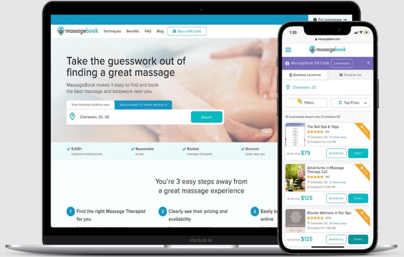 America's leading management solution for massage screenshot 1