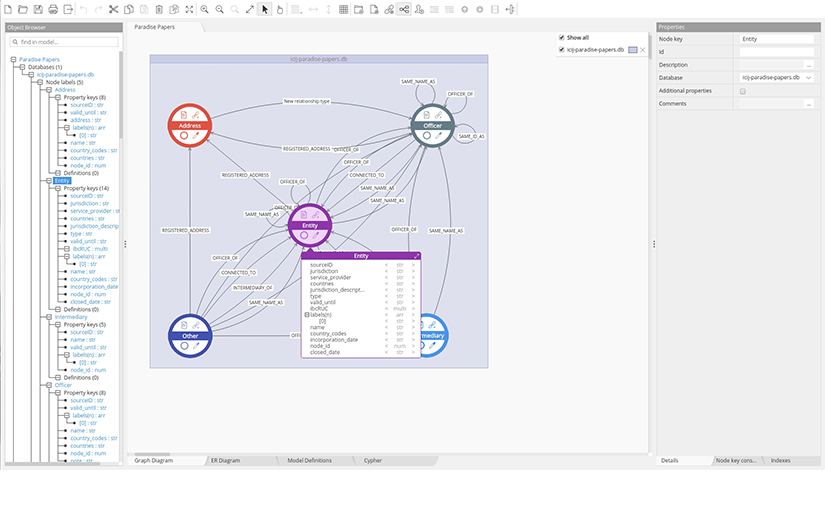 Revolutionary data modeling software screenshot 4